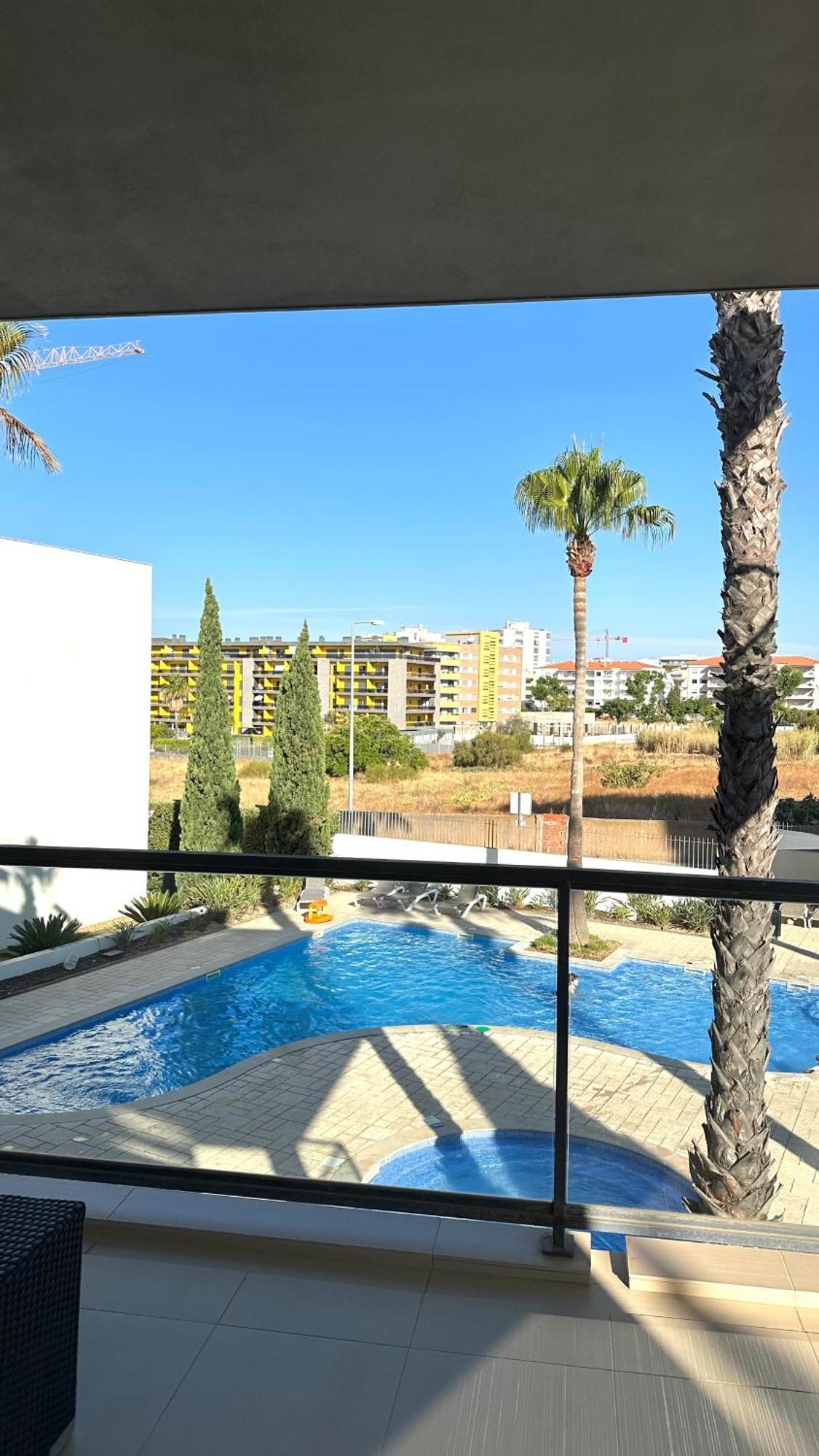 Cavalo Preto Beach Resort Quarteira Luaran gambar